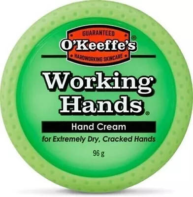 O'Keeffe's Working Hands Hand Cream 96G Jar Or 80ML Tube Hand Cream Moisturiser • £9.99