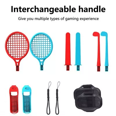 12 In 1 Switch Sports Accessories Bundle For Nintendo Switch Sports Games Kit AU • $39.99