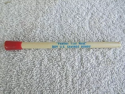 Vintage COLLECTIBLE MATCHSTICK INK PEN - BUY U.S. SAVINGS BONDS • $7.95