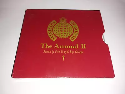 Pete Tong & Boy George * The Annual Ii * Ministry Of Sound 2 X Cd 1996 Techno • £5.99