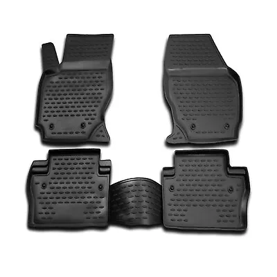 OMAC Floor Mats Liner For Volvo V70 2008-2016 Black TPE All-Weather 4 Pcs • $99.99