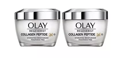 2 Box Of  Olay Regenerist Collagen Peptide24 Day Face Cream. • £25.99