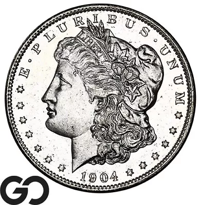 1904-O Morgan Silver Dollar Silver Coin Proof-Like Solid Gem BU++ • $9.95