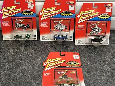 Johnny Lighting Vintage Lost Topper Series Cars - Lot Of 4 SEALED FREE SHIP • $49.99