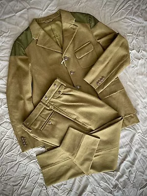 Nigel Cabourn Tenzing Suite Jacket Size 52 & Medical Pants Size 34 Made In Japan • $525