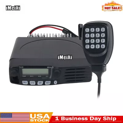 TM-281A FM Transceiver Mobile Radio Car Radio Station 136-174MHZ 10-50KM 65W USA • $164