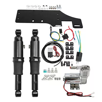 $212.99 • Buy Rear Air Ride Suspension Set For Harley Davidson Touring Glide Ultra 1994-2023