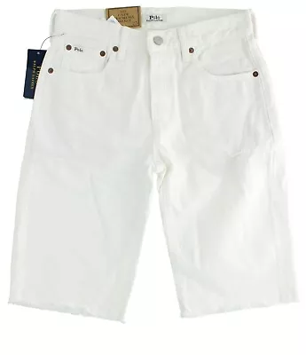Polo Ralph Lauren Men's Shorts Cate Bermuda Short Button Fly 100% Cotton Denim • $44.99