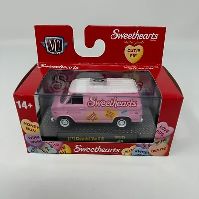 2024 M2 Sweethearts Original  Cutie Pie 1971 Chevrolet Van G10 Pink • $12.99