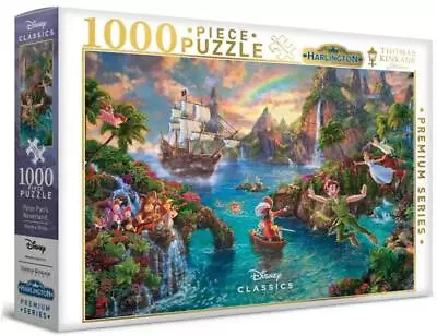 Thomas Kinkade Disney Peter Pan's Neverland Puzzle 1000 Piece - Harlington • $46.05