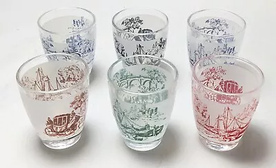 6 Vintage Verrerie Cristallerie D’Arques Shot Glasses Made In France • $14.95