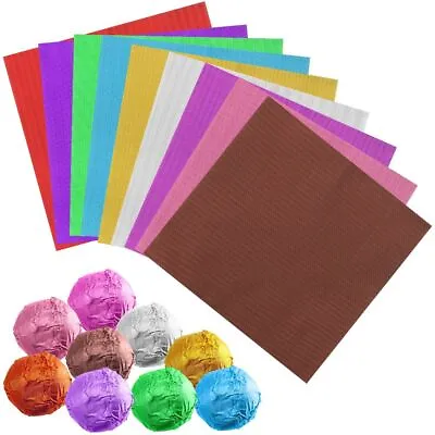 £2.92 • Buy Tin Food Decoration Aluminum Foil Package Paper Wrapping Paper Candy Chocolate
