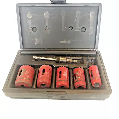 MORSE AV05M Mechani's Hole Saw Set 6 Piece Bi-Metal Kit Made In USA • $19.99