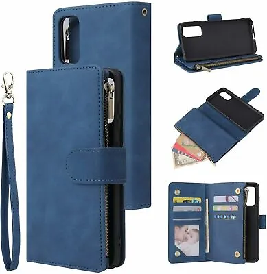 £7.19 • Buy For Huawei P30 40 Pro Lite Flip Wallet Card Case Leather Zipper Magnetic Cover