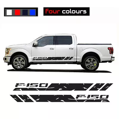 For Ford F150 F-150 Vinyl Decal Sticker Graphics Kit Sport Side Door 2pcs • $22.09