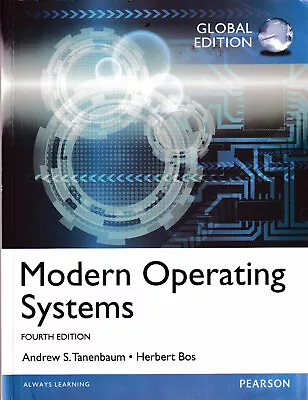 Modern Operating Systems: Global Edition By Tanenbaum & Bos 4th Edition • $49.95
