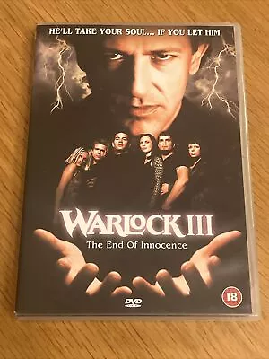 Warlock 3 - The End Of Innocence - Ashley Laurence Boti Bliss - R2 DVD • £9.99