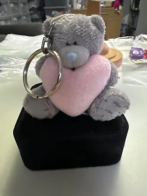 Me To You Pink Heart Bear Keyring • £4.95