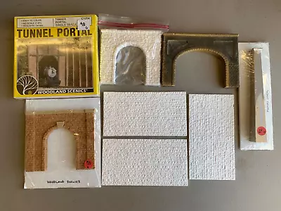 Lot Of HO Tunnel Portals Tunnel Sides And Smoke Stack • $15