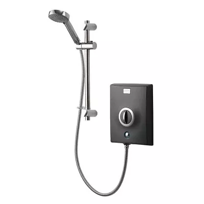 £250 • Buy Aqualisa Quartz Electric Shower 10.5kW - Graphite/Chrome (QZE10511)