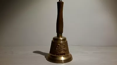 Vintage Brass Hand Bell The Official Ohio Bicentennial 1803-2003  • $10