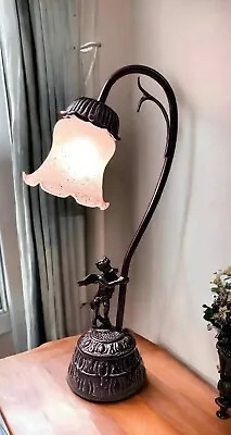 Vintage Cherub Decorative Table Lamp • $125