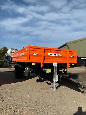 6 Ton Farm Trailer Drop Side Tipper Trailer Farm Trailer / Dump Trailer UK • £4998