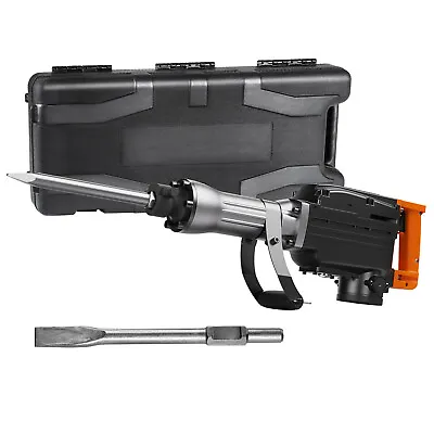 VEVOR Demolition Jack Hammer Concrete Breaker 2200W Electric Hammer 2Chisel Bits • $124.99