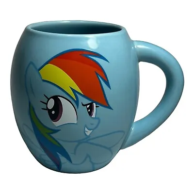My Little Pony Rainbow Dash Blue Two-Sided Design Coffee Cup Mug 2014 • $18.90