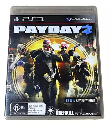 Payday 2 Sony PS3 • $11.90