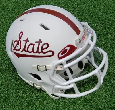 Mississippi State Bulldogs 2022 Gloss Speed Football Mini Helmet +visor • $51