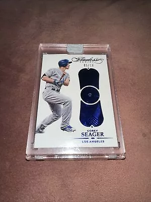 2017 Flawless Corey Seager Diamond Card 5/10 WORLD SERIES MVP Color Match • $199.99