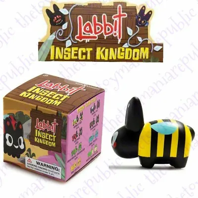 Kidrobot Kozik Labbit Insect Kingdom Vinyl Mini Series Figure Bumble Bee 2/24 • $6.29