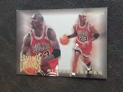 Michael Jordan 1993-94 Fleer Basketball Card Living Legends Insert #4 Nice • $29.95