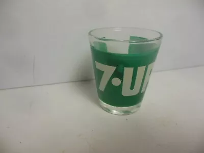 Vintage 7-Up Shot Glass Soda Taiwan • $10.75