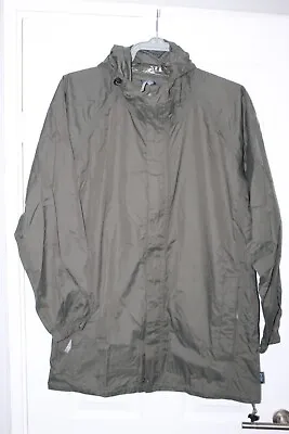 Mens Regatta Isotex 5000 Waterproof Breathable Jacket Cagoule Medium Green • £10