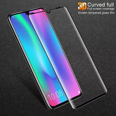 FOR Huawei P20 P30 P40 Pro Lite Full Cover Tempered Glass Screen Protector NEW • £2.95