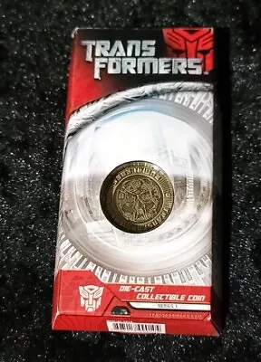 Popbox Transformers Autobot Bumblebee Antique Challenge Coins Die Cast • $25