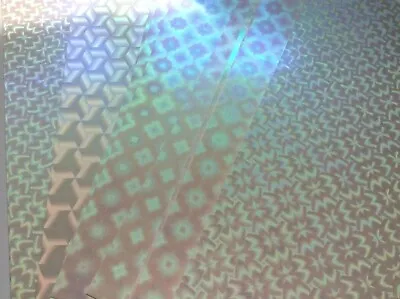 10 X A 4 Sheets Mother Of Pearl / Opal Holographic Paper. * 150 Gsm  Beautiful • £1.50