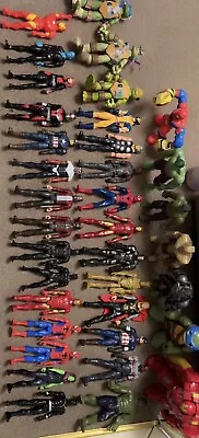 Marvel + TMNT 12 Inch Plus Action Figure Joblot Bundle • £70