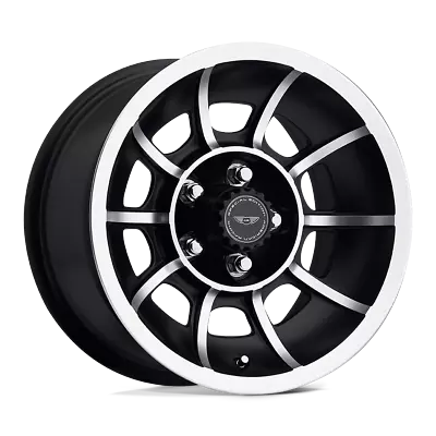 15x7 +0 American Racing Vector Satin Black 5x114.3 Wheels Rims (QTY 4) • $711