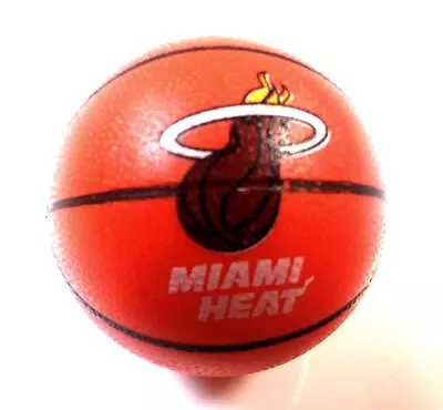 Miami Heat Nba Mini 2  Round Basketball Ball Retired 2015 Gift Decoration • $20.99
