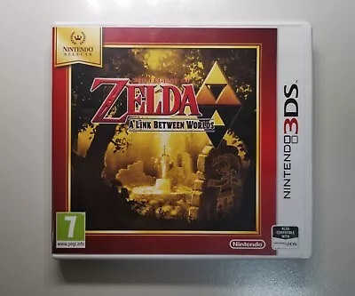 The Legend Of Zelda: A Link Between Worlds - Nintendo 3DS - PAL - W/ Manual • $39