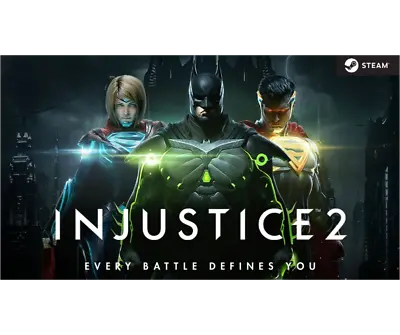 $19.64 • Buy Injustice 2 PC GAME Steam BRAND NEW GENUINE DC Warner Bros WB Games