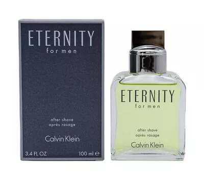 Eternity By Calvin Klein 3.4 Oz After Shave For Men New In Box • $22.06