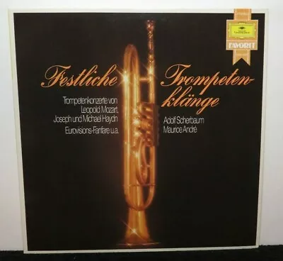 Festliche Trompetenklange Adolf Scherbaum Maurice Andre (nm) 2535622 Lp Record • $9.99