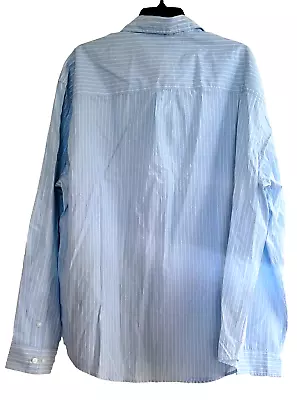 H&M Men's Long-sleeved Shirt Sky Blue Size Lg • $18