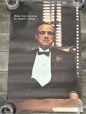 The Godfather Marlon Brando Make Him An Offer He Cannot Refuse - 1972 Original • $39.99