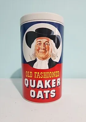 Vintage QUAKER OATS Regal China Cookie Jar W/ Famous Oatmeal Cookies Recipe • $27.95