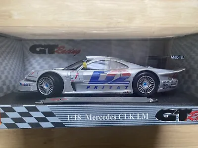 1/18 Maisto Mercedes-benz Gt Racing Clk-gtr Warsteiner D2 Privat #10 Silver • $50